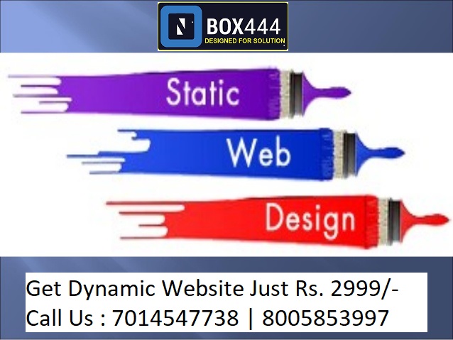 Static Website Design Company Jaipur India