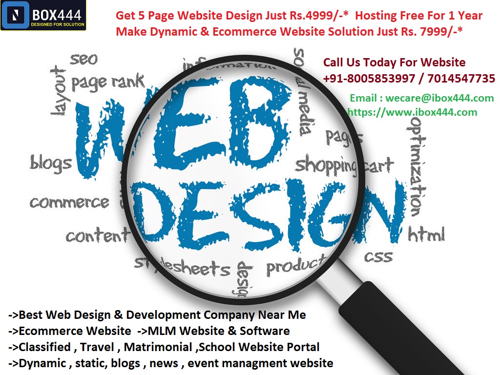 Website Design Created At Affordable Cost In Delhi/NCR