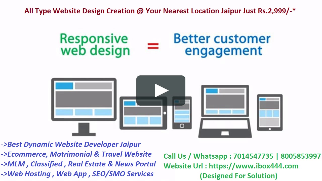 Web Design Creation (Maker) in Sodala Jaipur